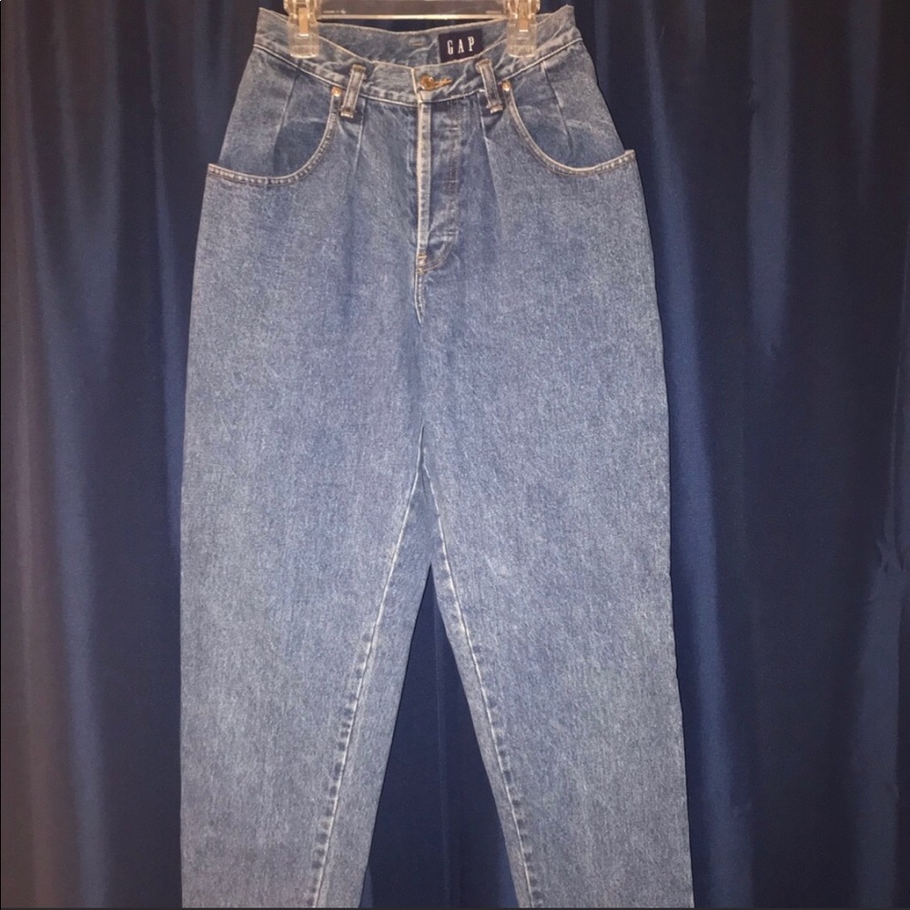 Vintage 90s GAP Button-Fly, High Waisted Mom Jeans